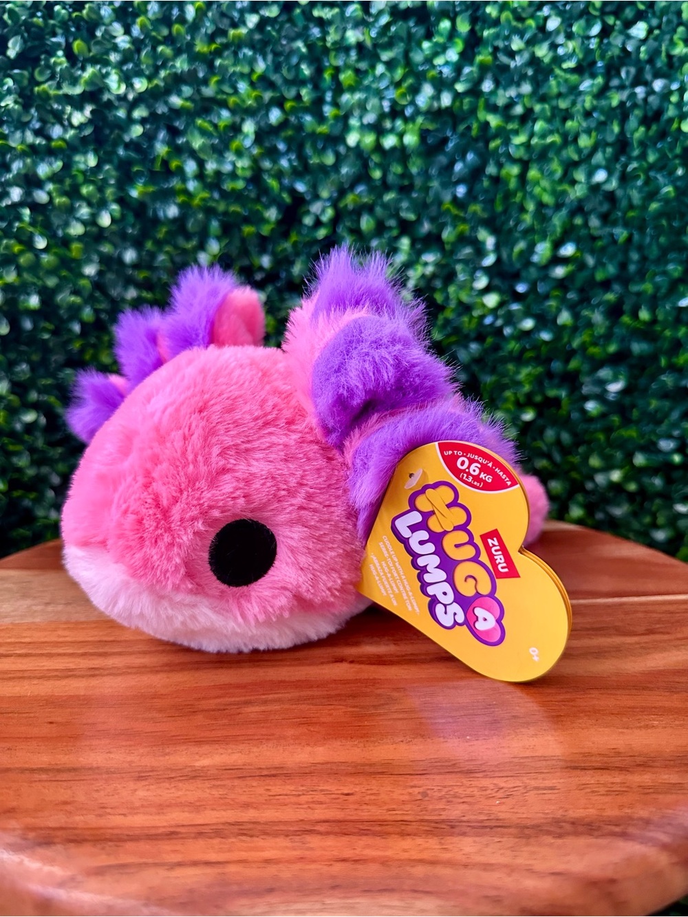 Zuru Hug-A-Lumps Fuzzy Ally the Axolotl Weighted Plush